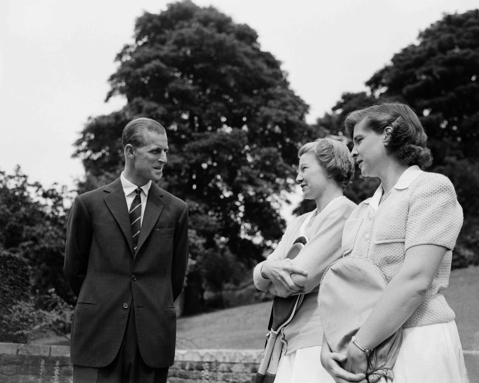 1949: Philip Mountbatten, Margaret duPont, Louise Brough